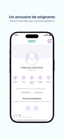 Care screenshot