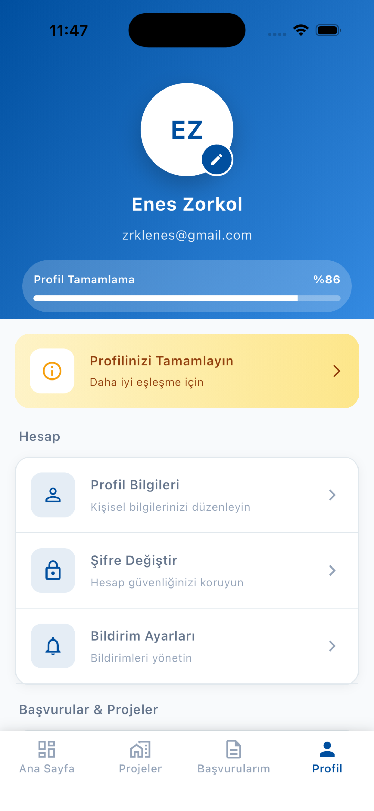 Projeden Al