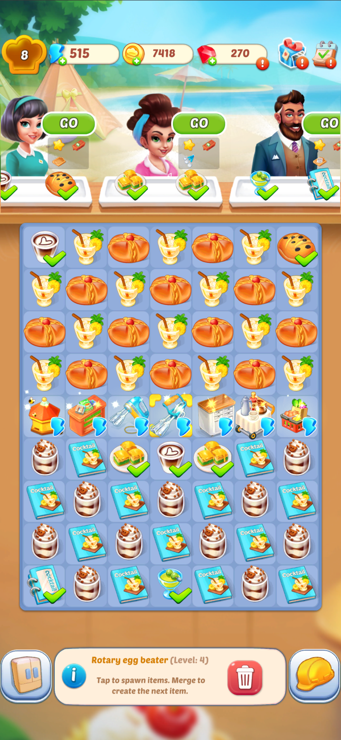 Cuisine Story Merge  Decor