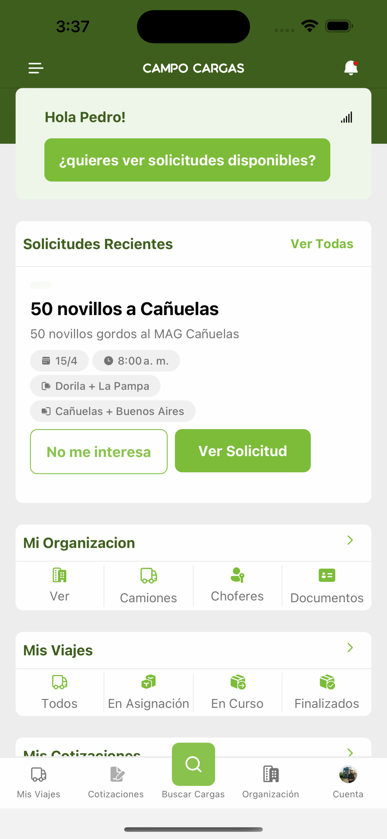 Campo Cargas