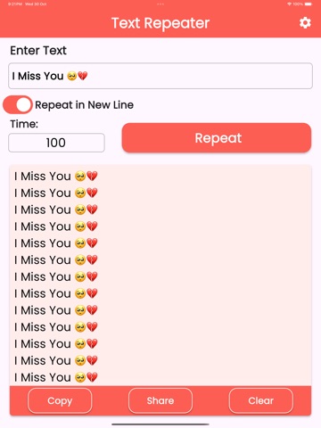 Text Duplicator: Repeat Text