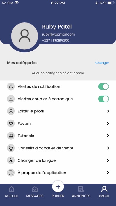 NigerTalla Screenshot