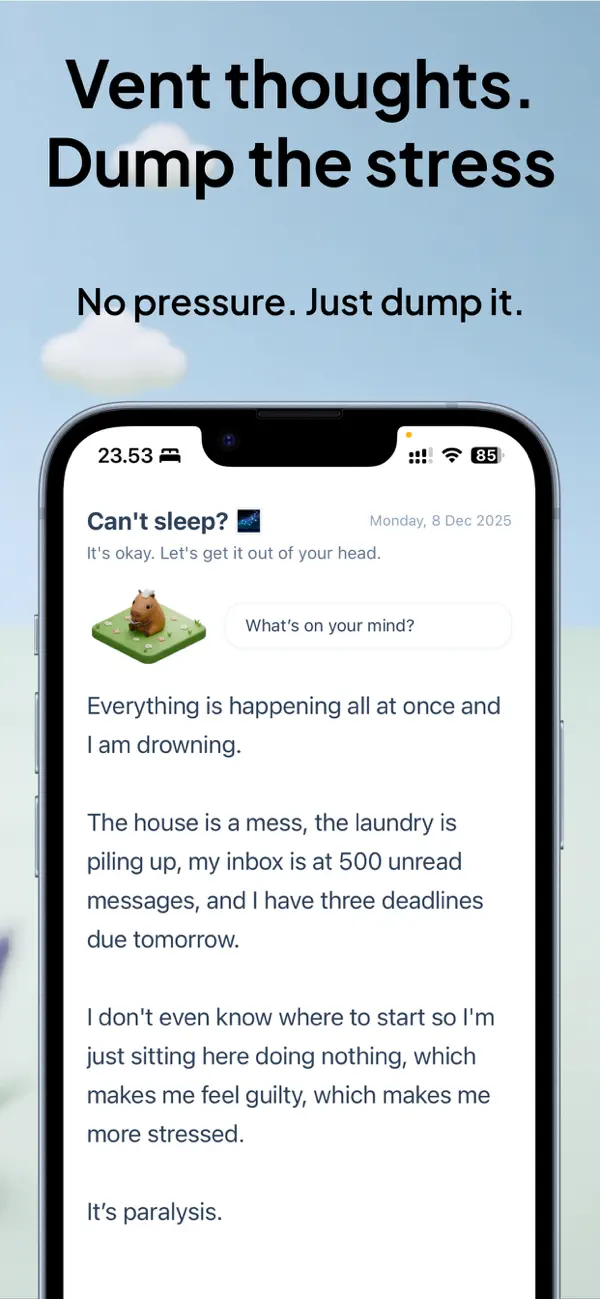 #2. Pippin - Overthinking Journal (iOS) De: Syauqy Aziz