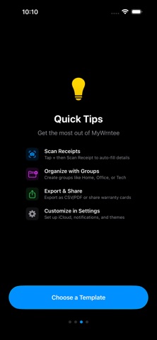 MyWrntee screenshot