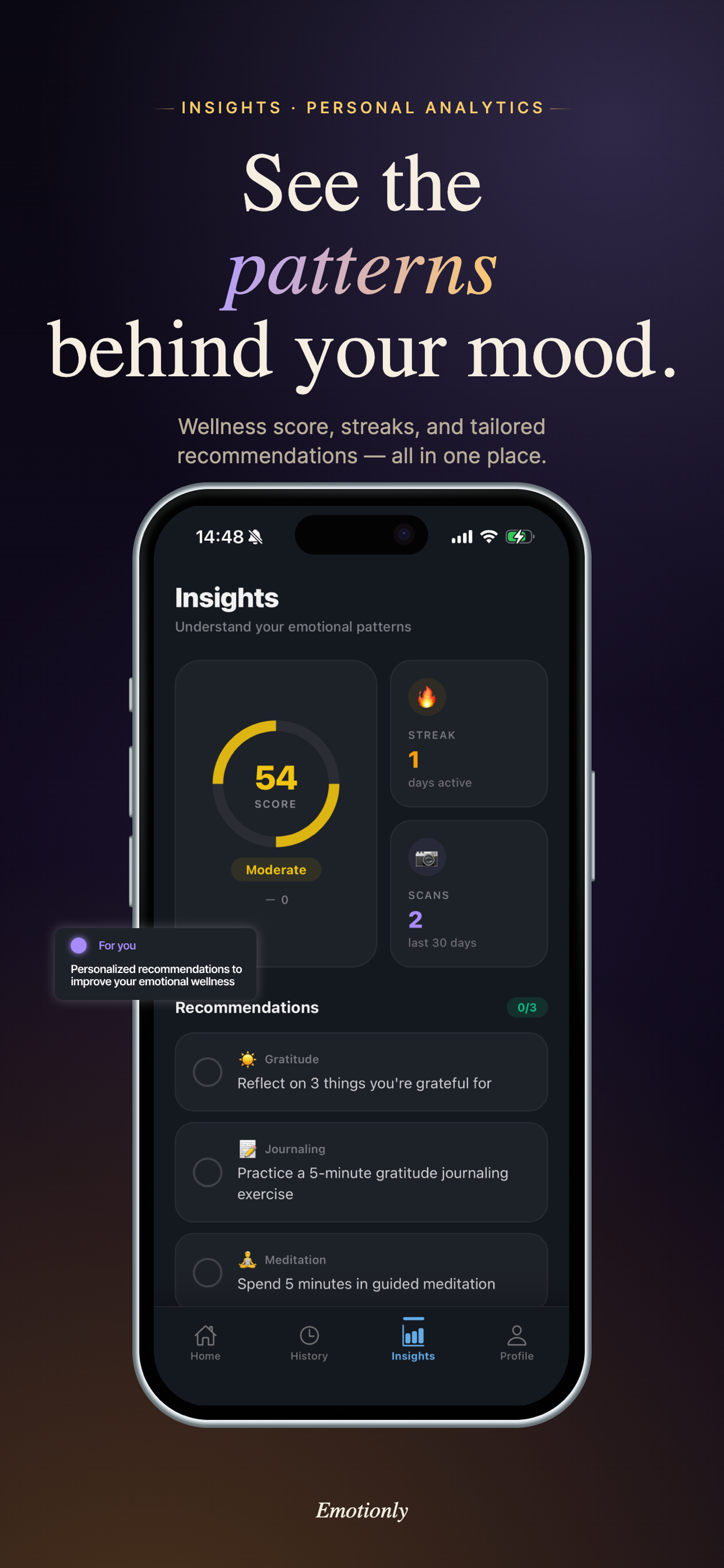 Emotionly AI: Mental Wellness screenshot 7