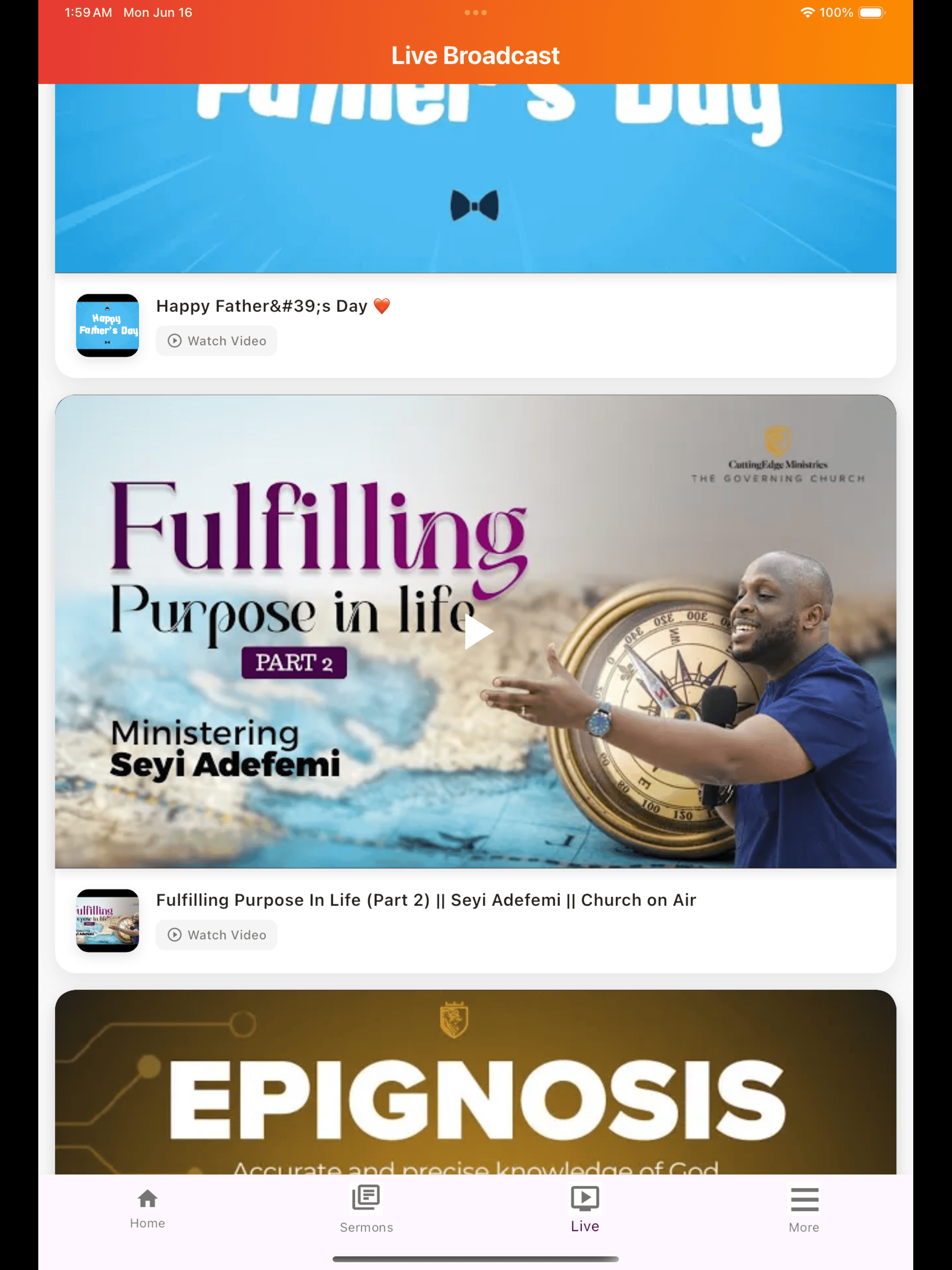 CuttingEdge Ministries App screenshot 7