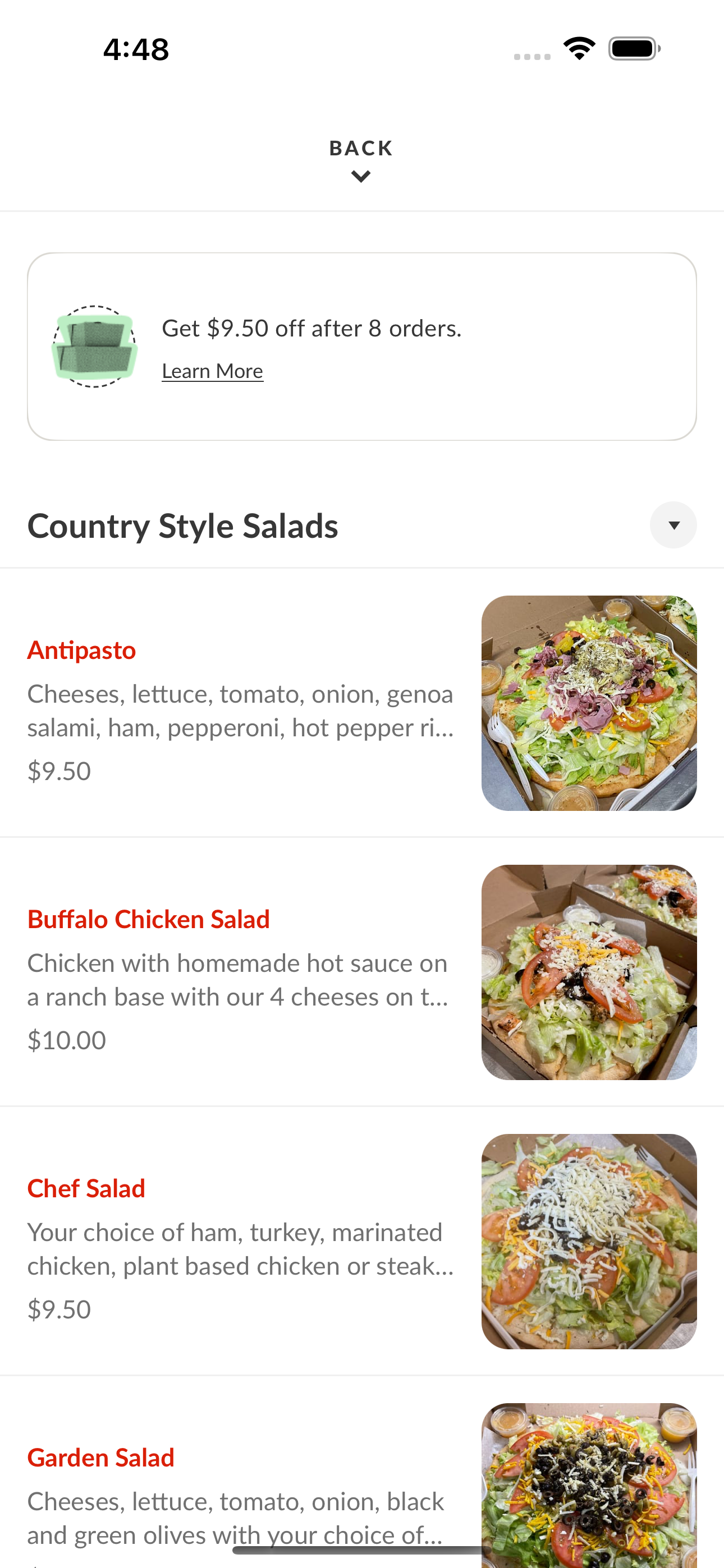 Country Style Pizza screenshot 3