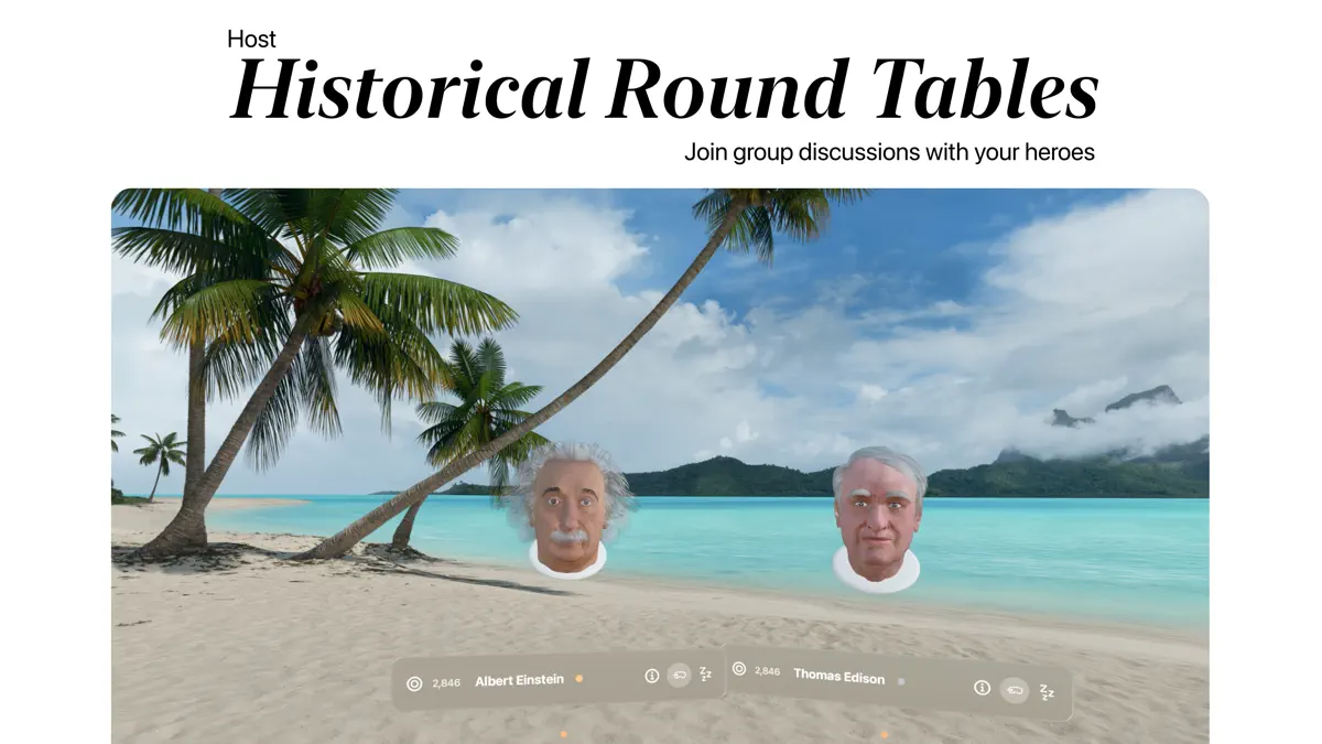 Talking Heads: 3D History screenshot 2