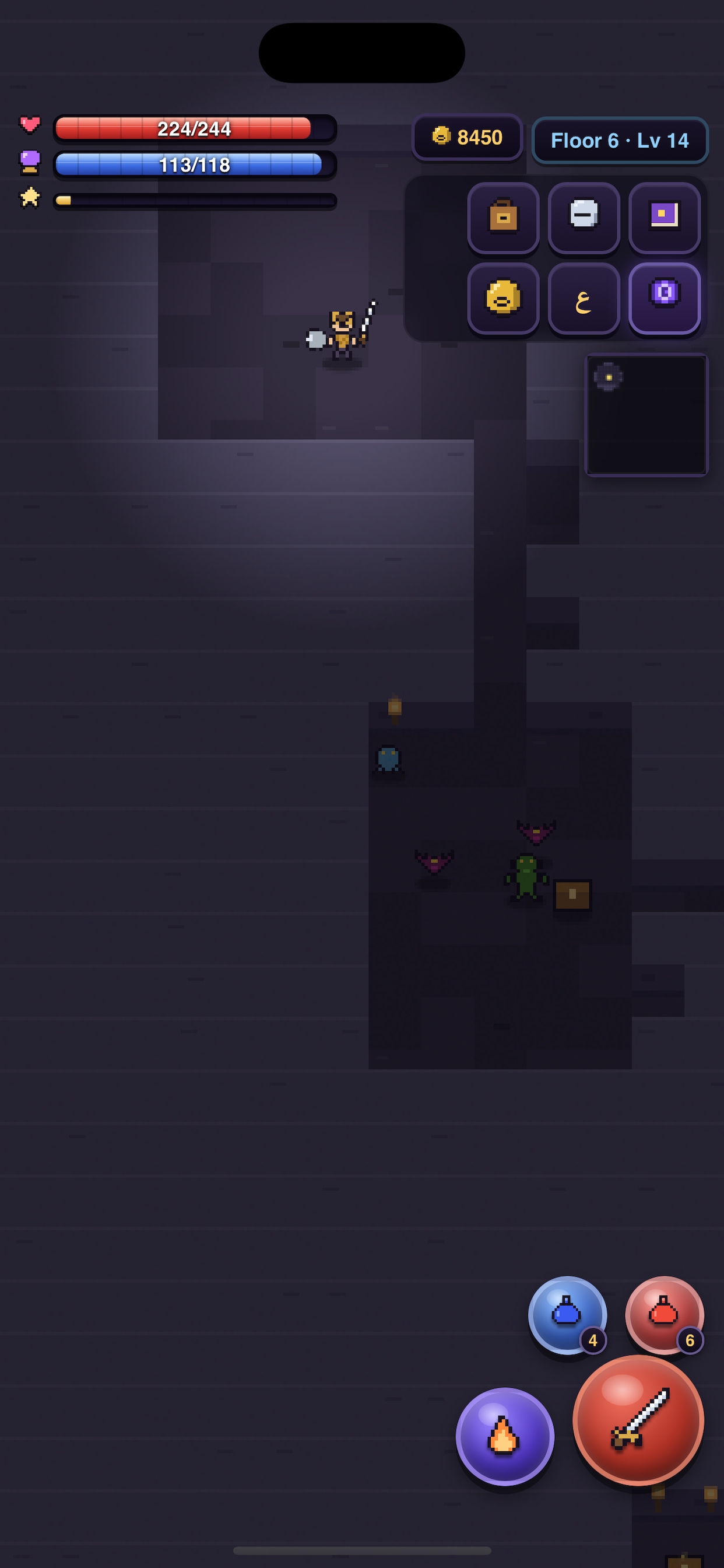 Ashfall Depths: Dungeon RPG screenshot 2