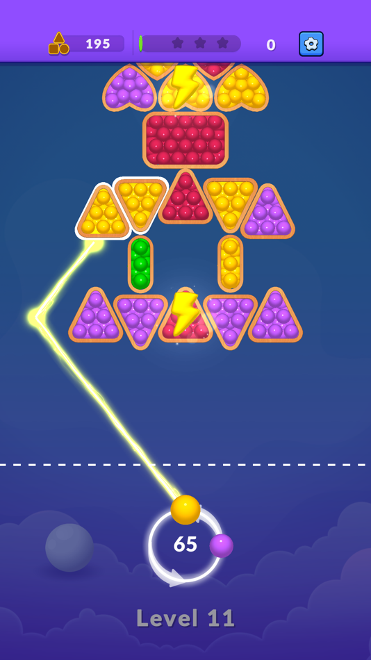 #2. Bubble Shapes Breaker (iOS) 由: 8Great, Games LLC