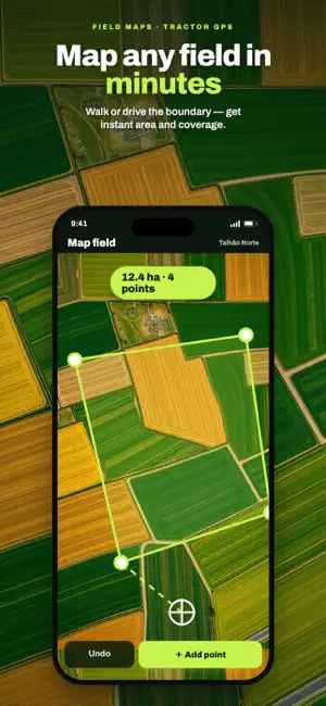 Field Maps Tractor GPS screenshot 1