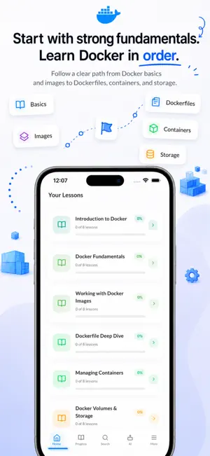 Learn Docker: DevOps & Cloud screenshot 2