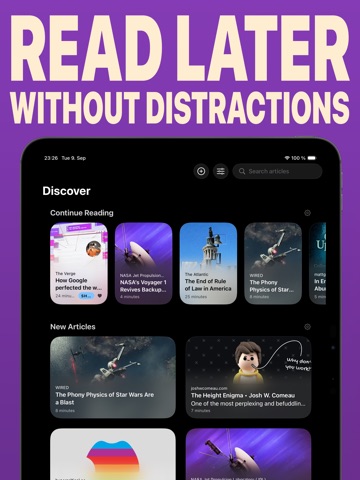 Flyleaf Read Later Screenshot 1