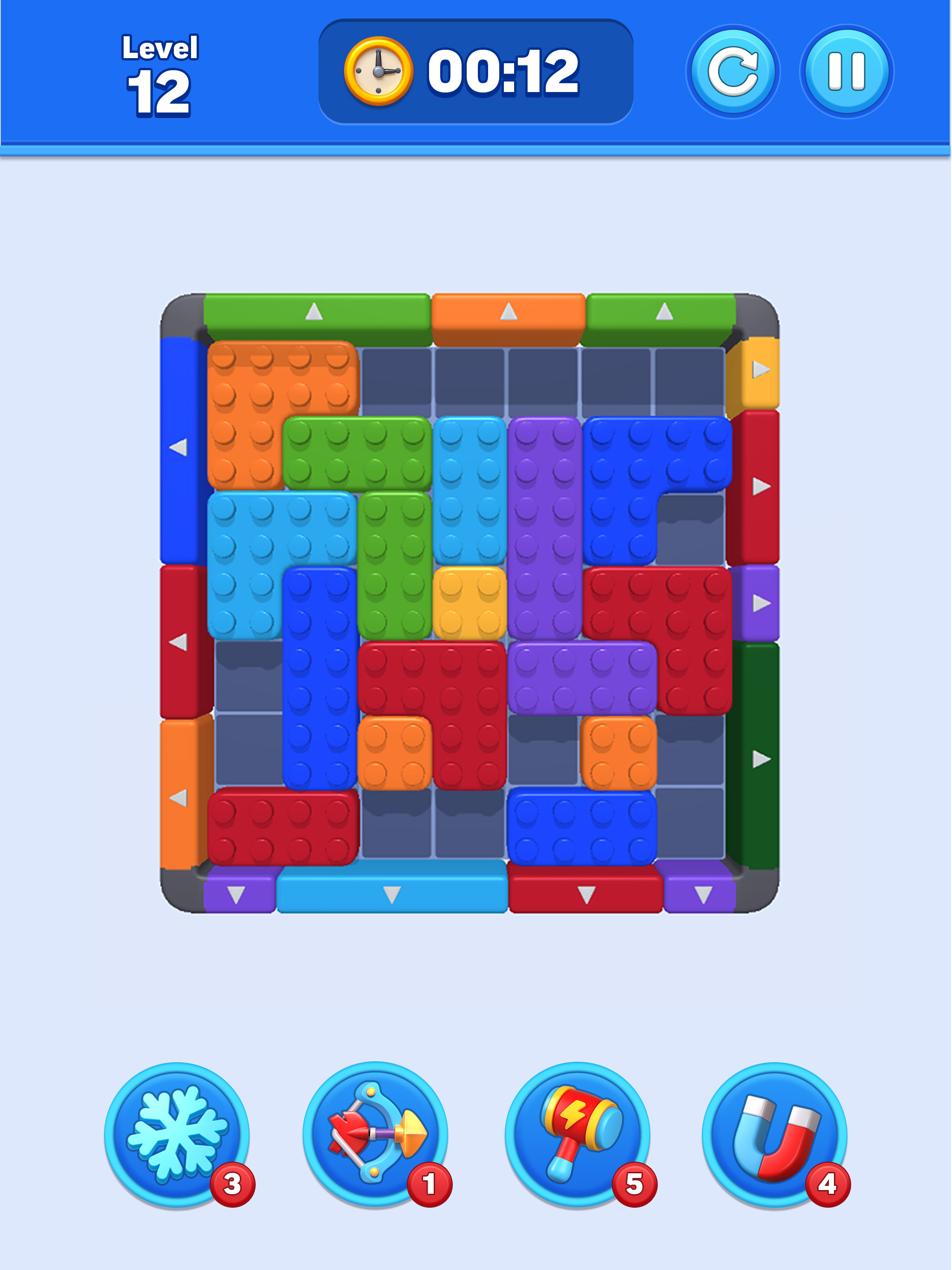 Block Slide Jam : Color puzzle