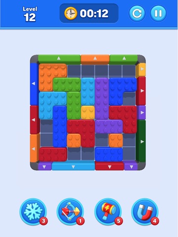 Block Slide Jam : Color puzzle iPad screenshot