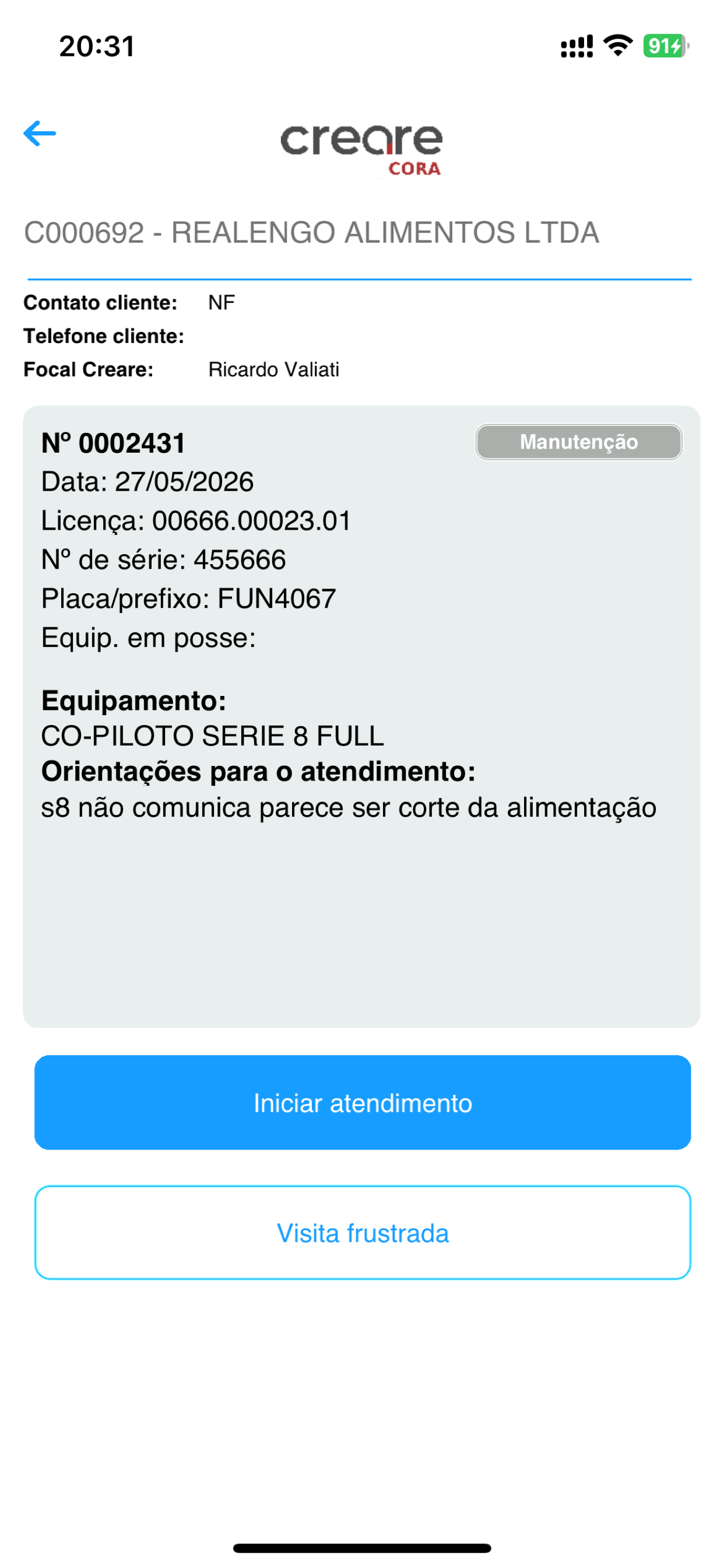 Creare Service screenshot 4