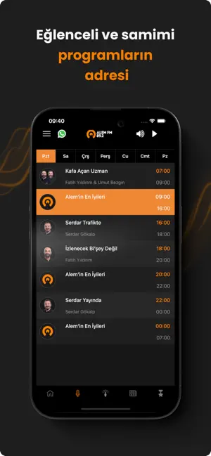 Alem Fm: Radyo & Podcast iPhone screenshot 3