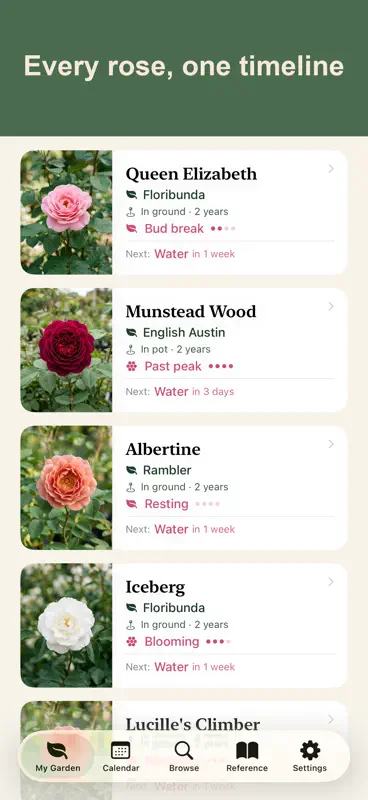 Rose Care Companion screenshot 2 of 7