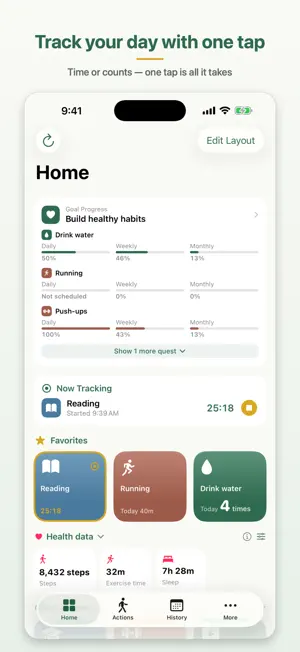 Haru Danim: Time Tracker screenshot 1
