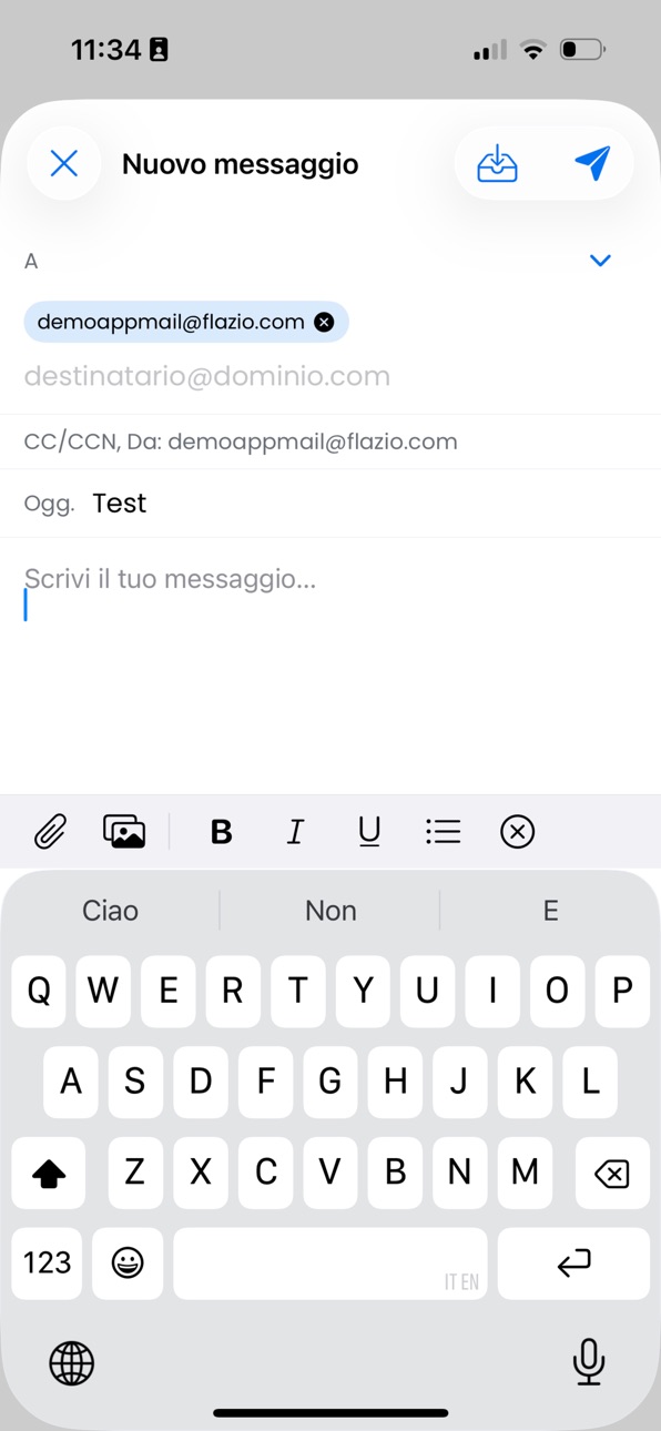 iPhone screenshot