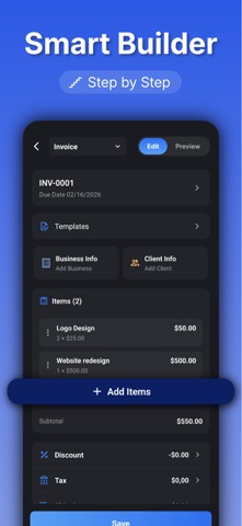 Invoice Maker – Create & Send Screenshot 6 of 7
