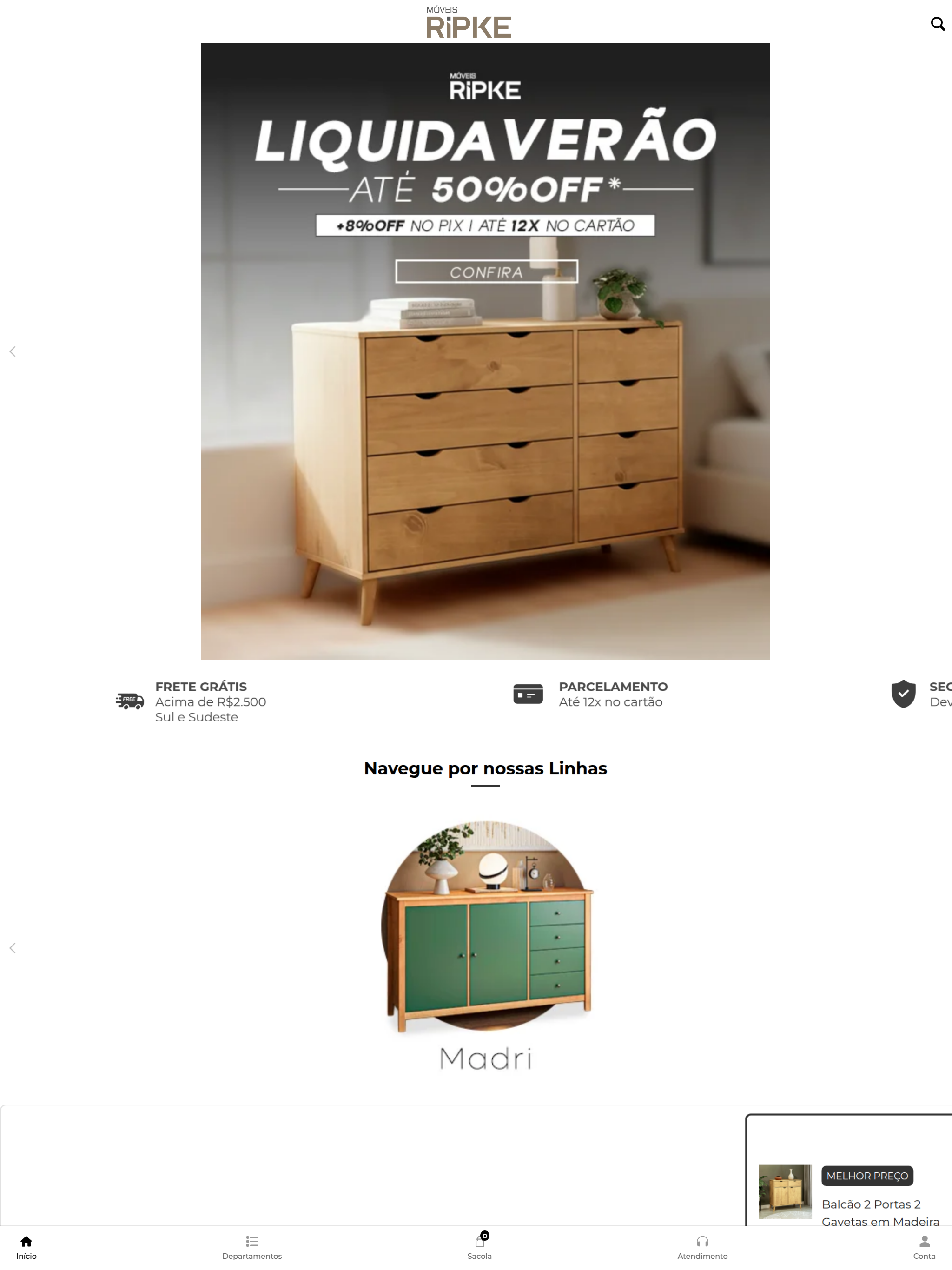 Móveis Ripke screenshot 5