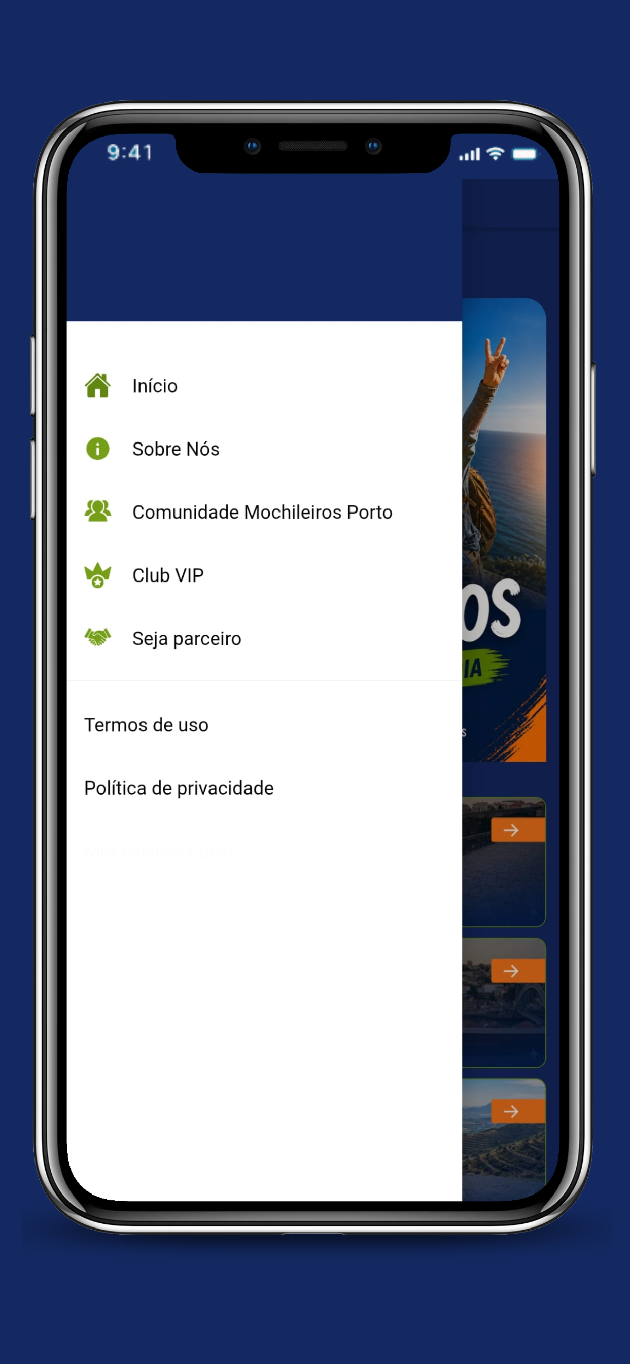 Mochileiros Porto screenshot 3