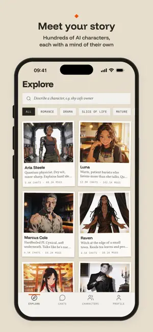 Avatai: AI Character Chat screenshot 1