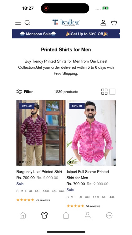 Tistabene Online Shopping App