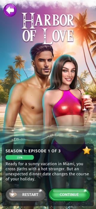 Chapters Interactive Love Game Screenshot 1 of 5
