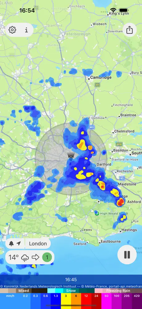 Rain Alarm Pro screenshot 2
