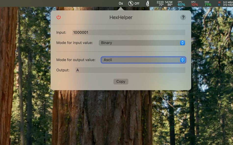 #2. HexHelper (macOS) Podle: Casper Sørensen