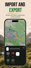 Obriy: Hiking Route Planner screenshot