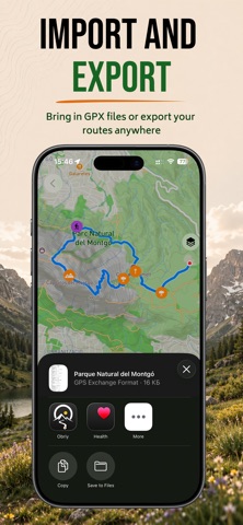 Obriy: Hiking Route Planner Screenshot 5 of 7
