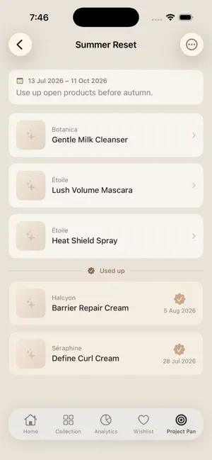 Glossbook: Makeup Tracker screenshot 3