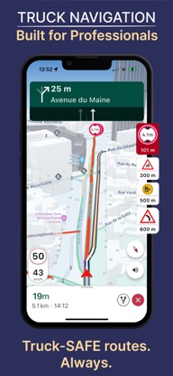 NaviTruck GPS Truck & Caravan screenshot 1