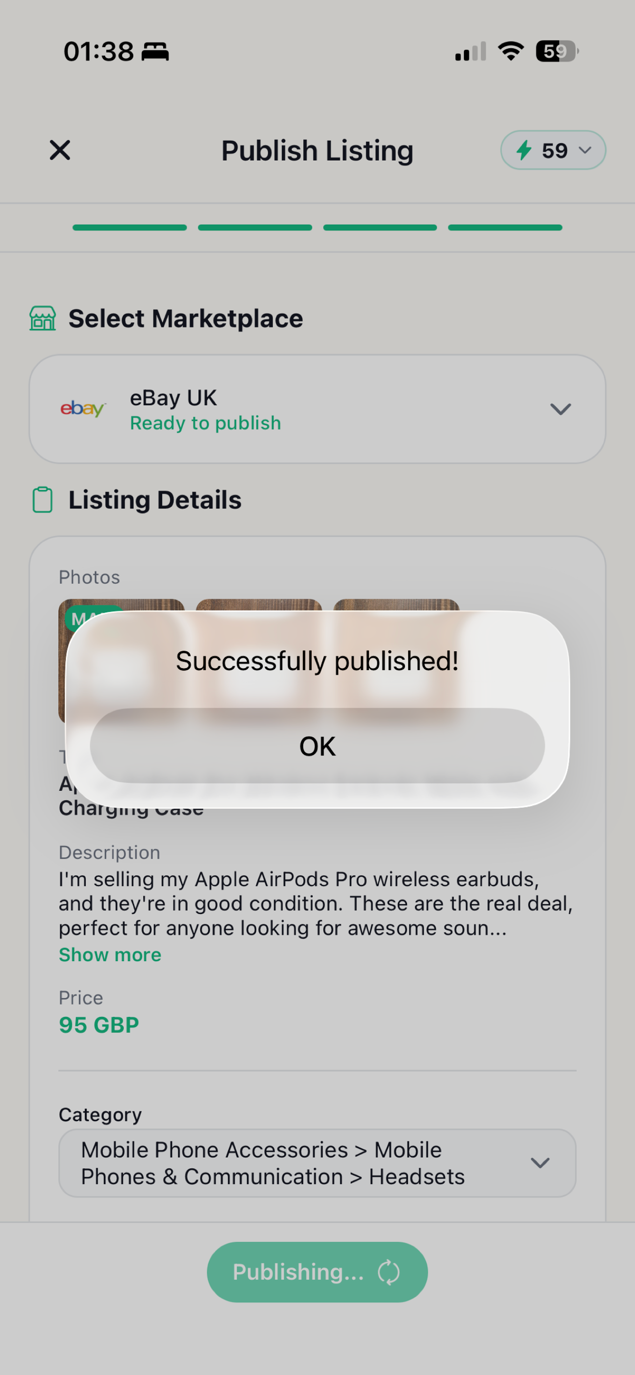 Rapid Sell AI screenshot 8