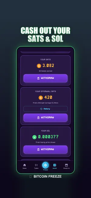 Bitcoin Freeze screenshot 3