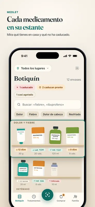 Medlet: Botiquín familiar screenshot 1 of 8