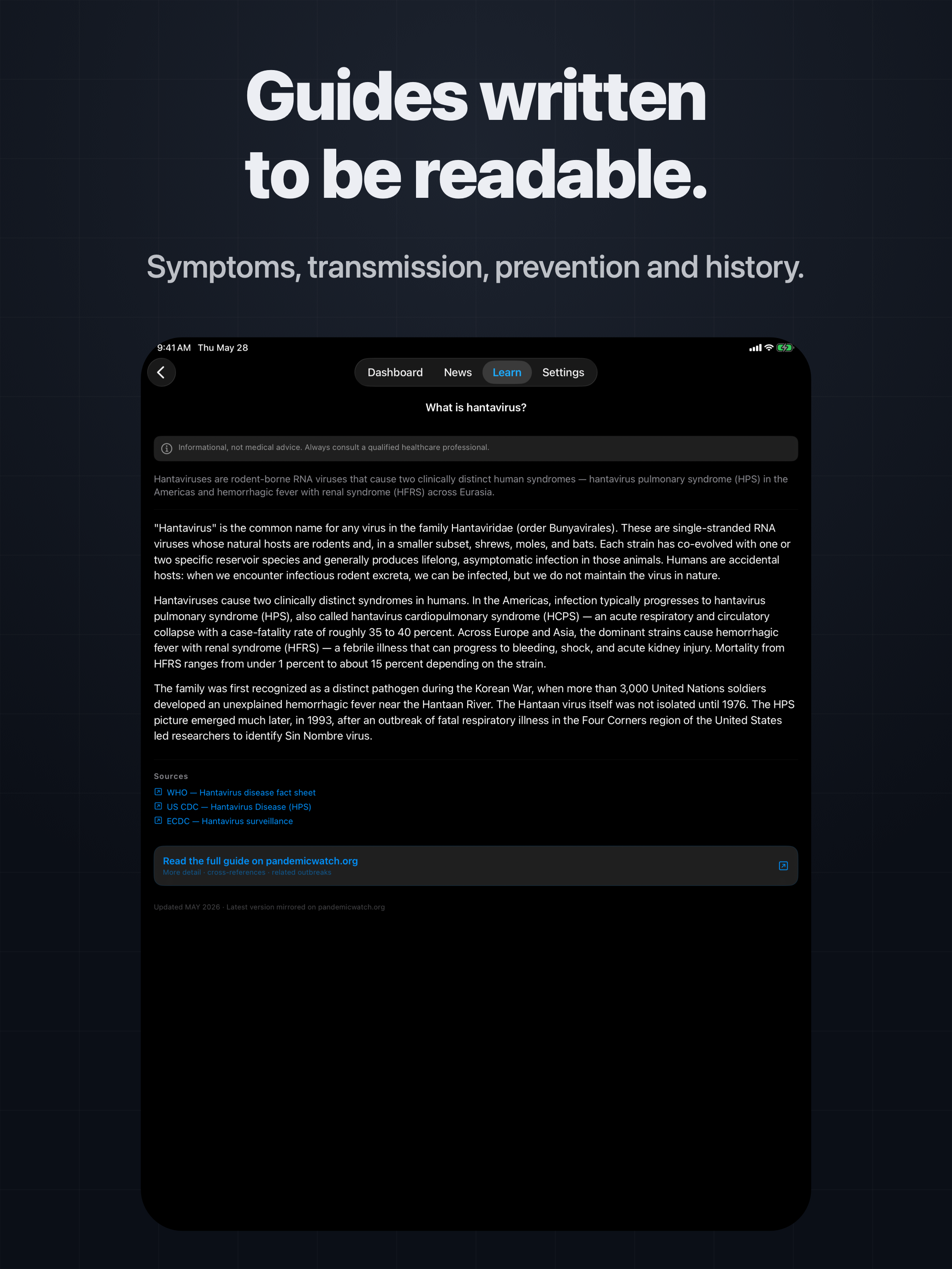 Pandemic Watch screenshot 12