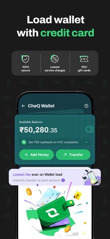 CheQ: Credit Bill Payments iPhone screenshot 9