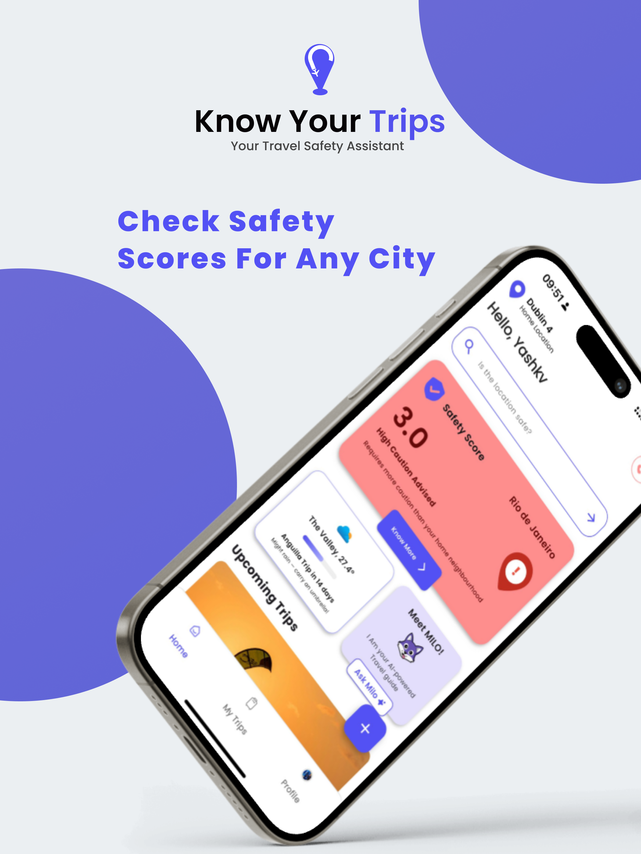KnowYourTrips: Personal Safety