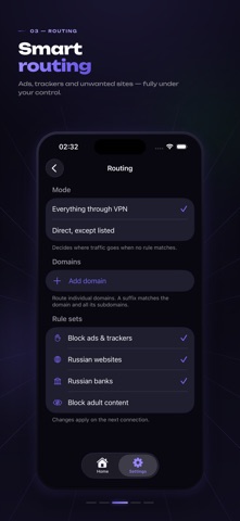 Oversecure VPN: VLESS Proxy Screenshot 3 of 5