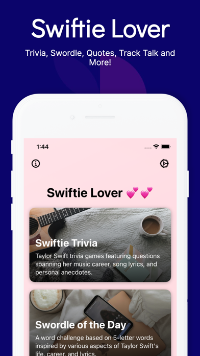 Swiftie Trivia Screenshot