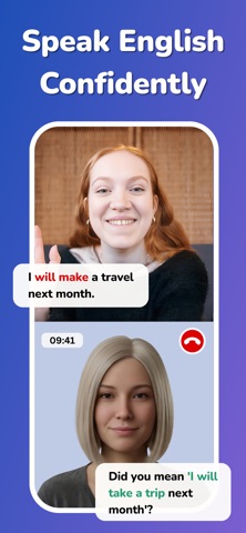 Talkera: Learn & Speak English iPhone screenshot
