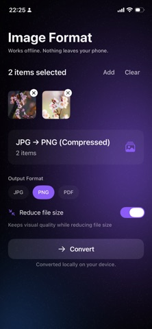 Image Convertor のスクリーンショット