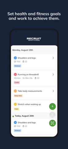 Recruit Ready Fitness screenshot