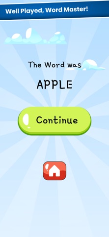 Hangman - Guess the Words iPhone screenshot