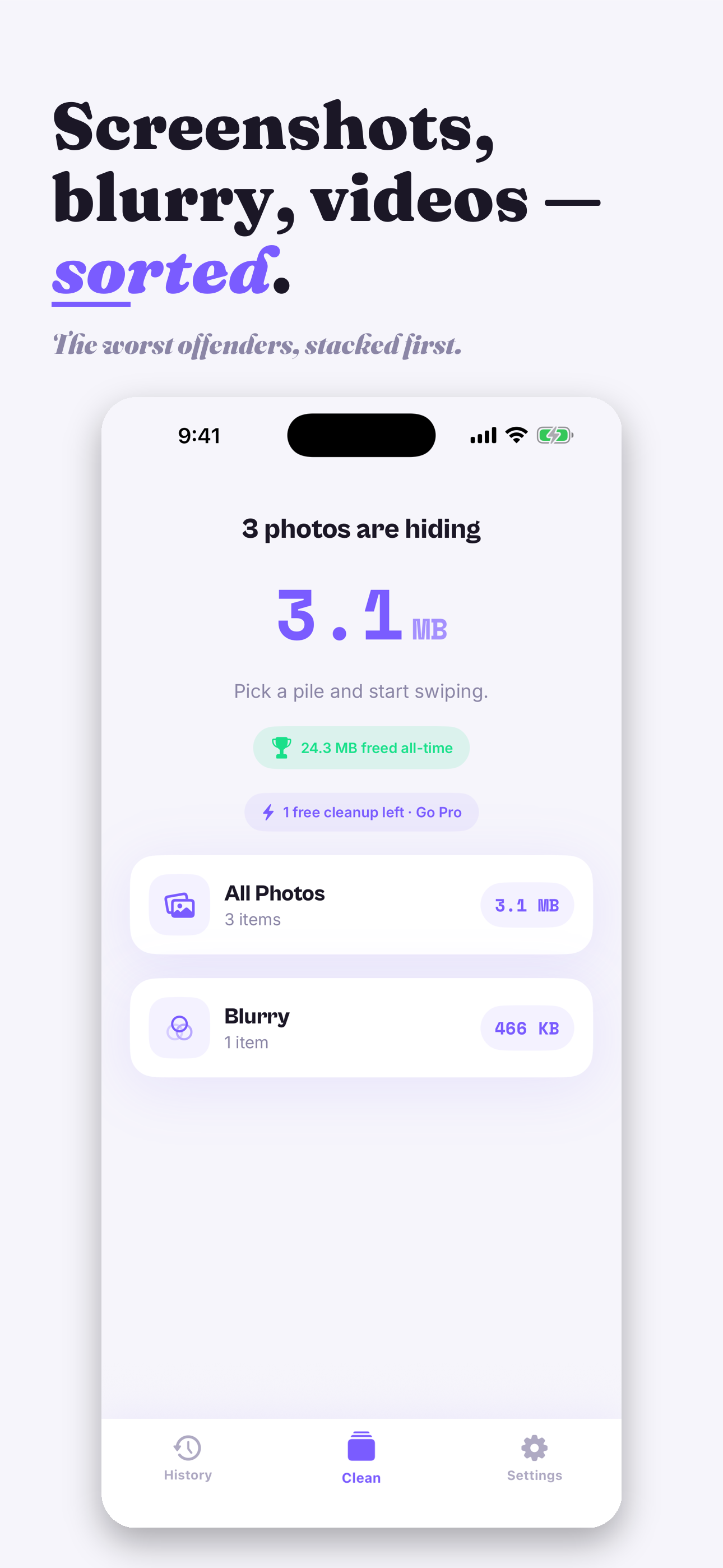 SwipeSpace: Photo Cleaner screenshot 5