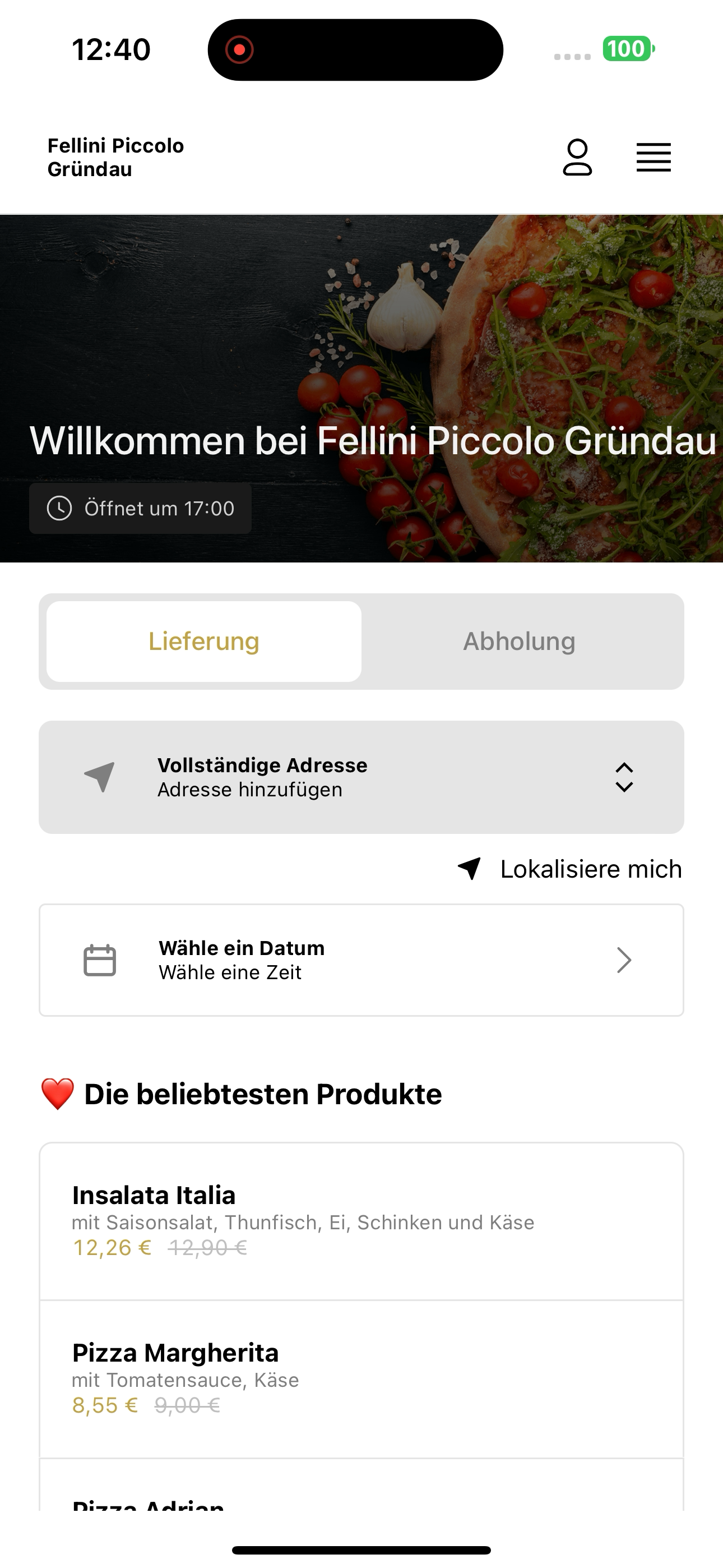 Fellini Piccolo Gründau screenshot 6